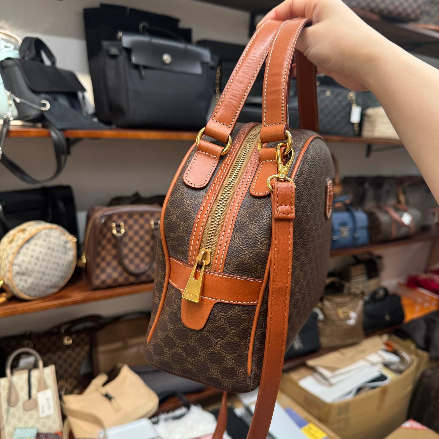 Celine手挽袋 配非原裝肩帶