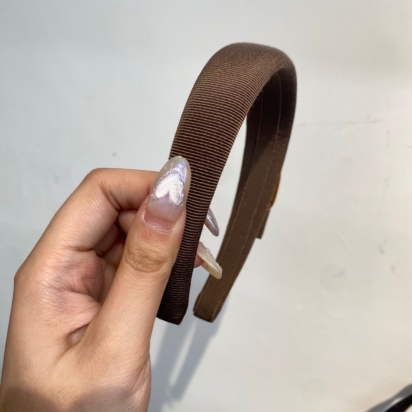 Ferragamo 啡色 頭箍