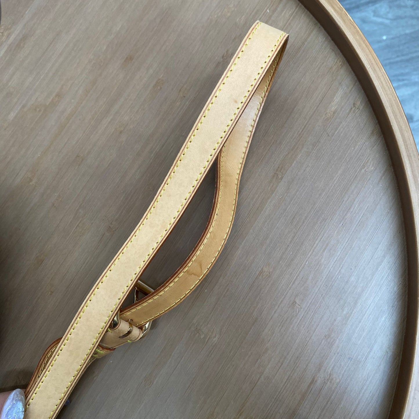 LV圓形牛仔斜孭袋
