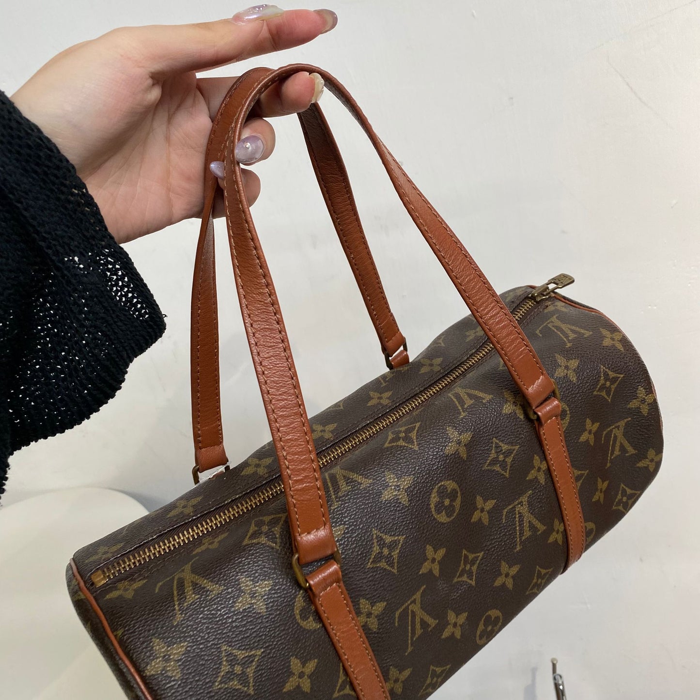 LV Papillon 巴比龍 小號圓筒包