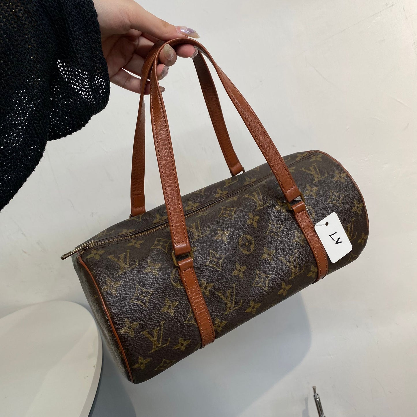 LV Papillon 巴比龍 小號圓筒包