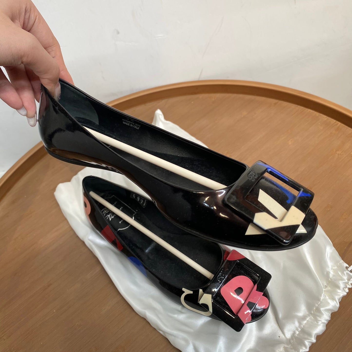 RV 漆皮鞋