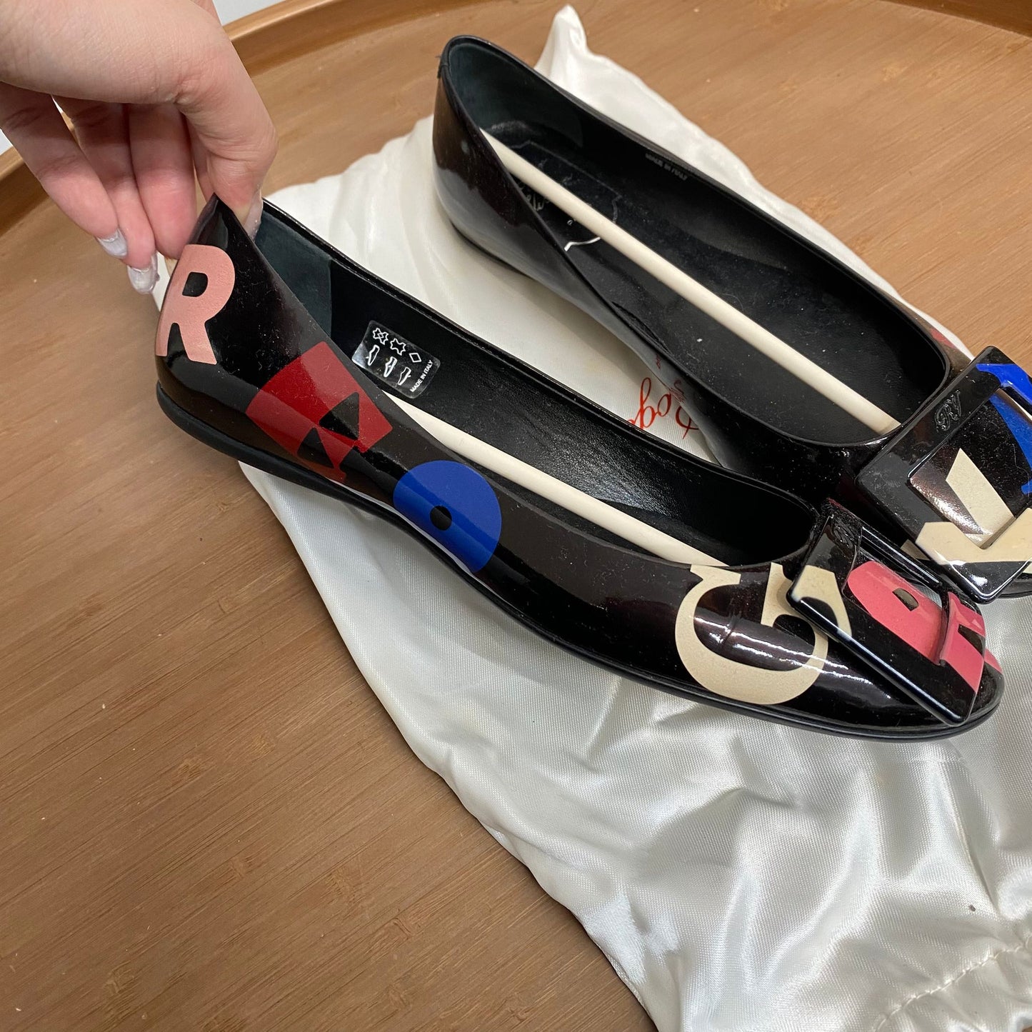 RV 漆皮鞋