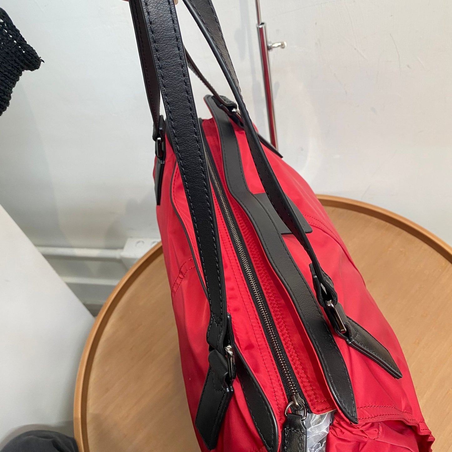 Burberry尼龍單肩袋