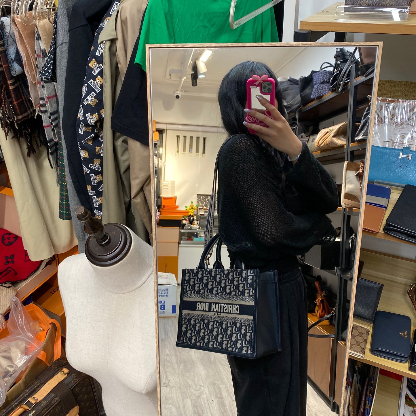 DIOR BOOK TOTE 有塵袋