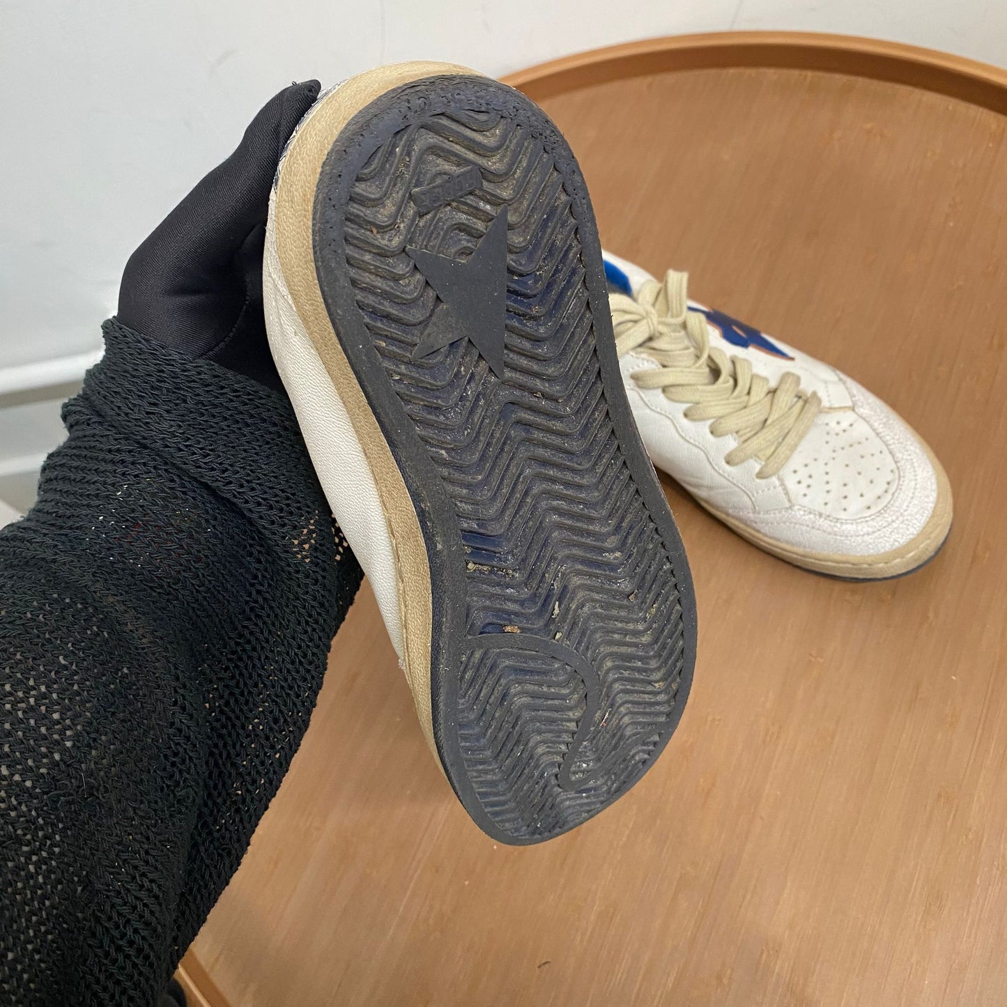 GGDB深藍髒髒鞋