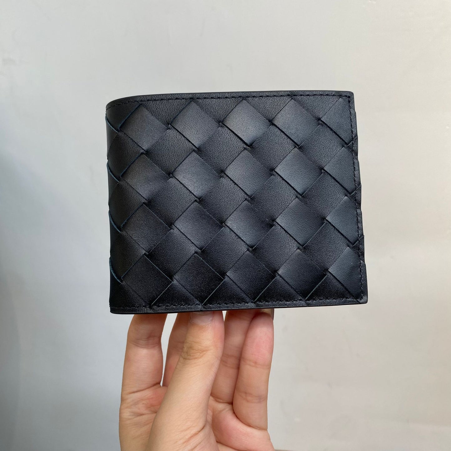 BV黑色短銀包