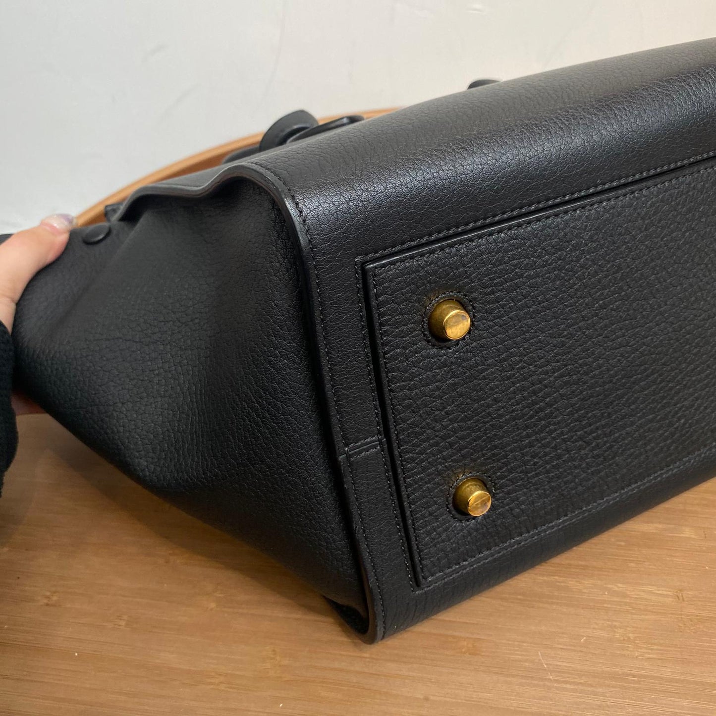CELINE Tie Bag 黑色 有塵袋
