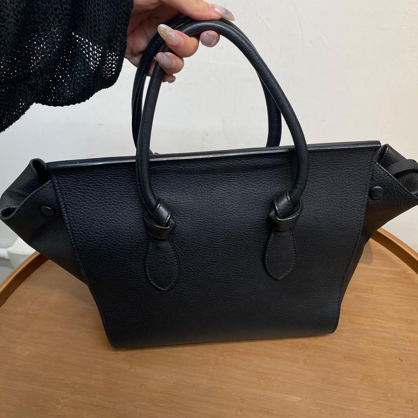 CELINE Tie Bag 黑色 有塵袋