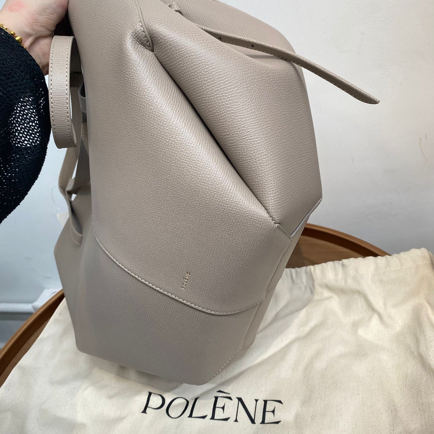 Polène Cyme Taupe大象灰 有塵袋