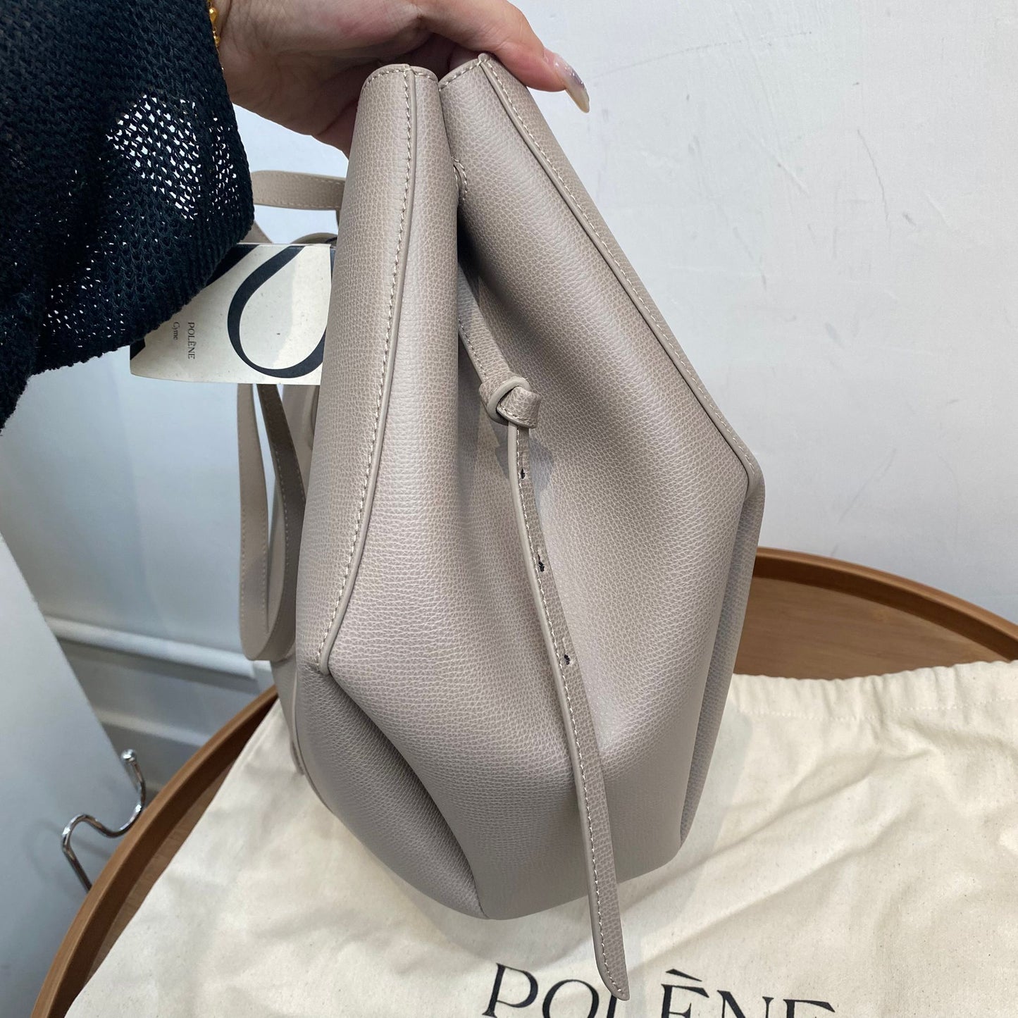 Polène Cyme Taupe大象灰 有塵袋