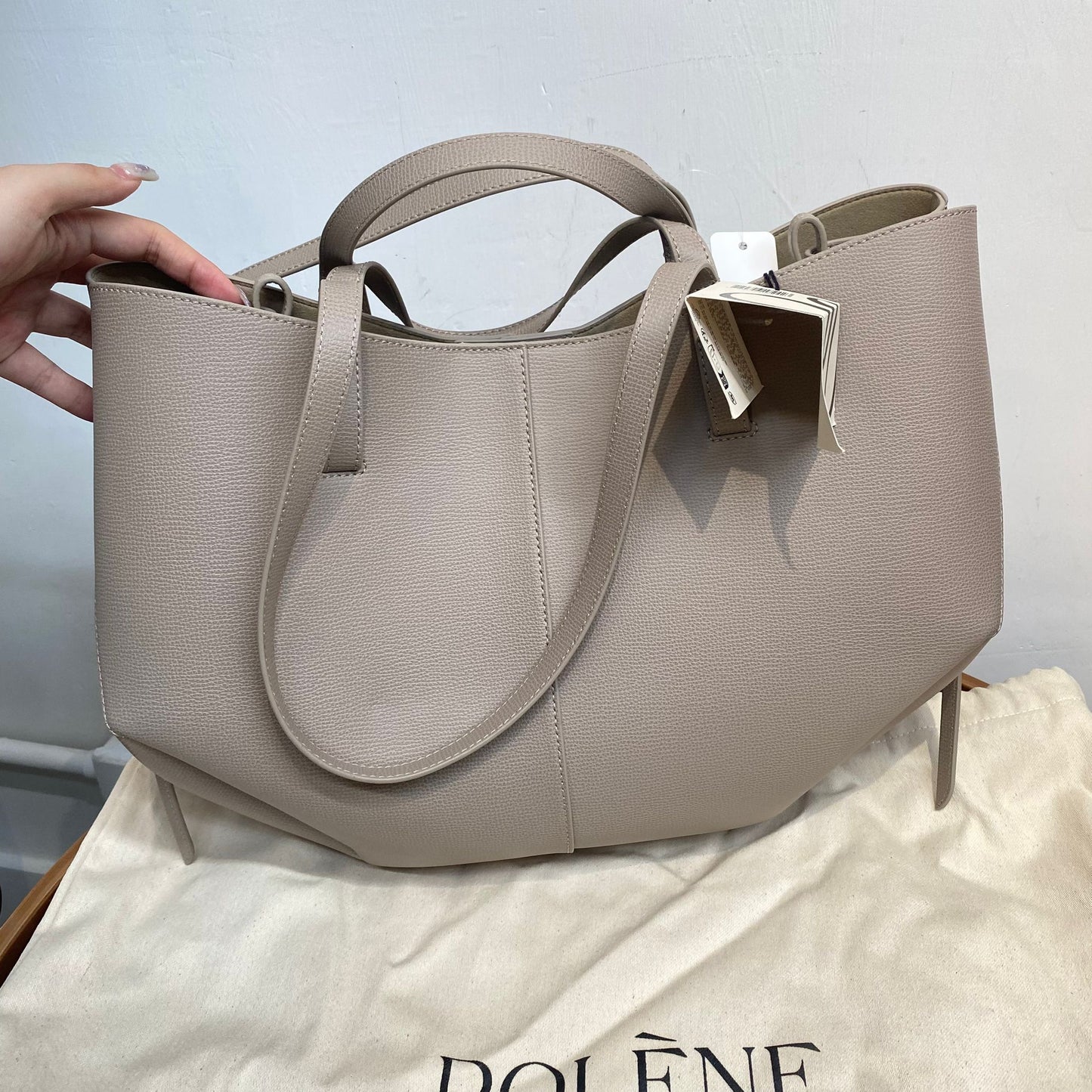 Polène Cyme Taupe大象灰 有塵袋
