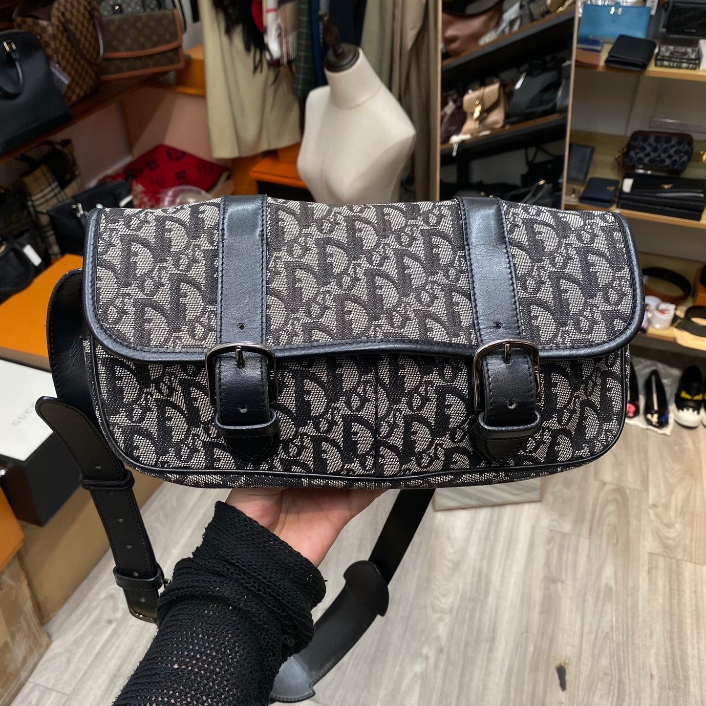 DIOR斜孭袋 有塵袋