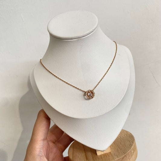 SWAROVSKI跳動鑽頸鏈