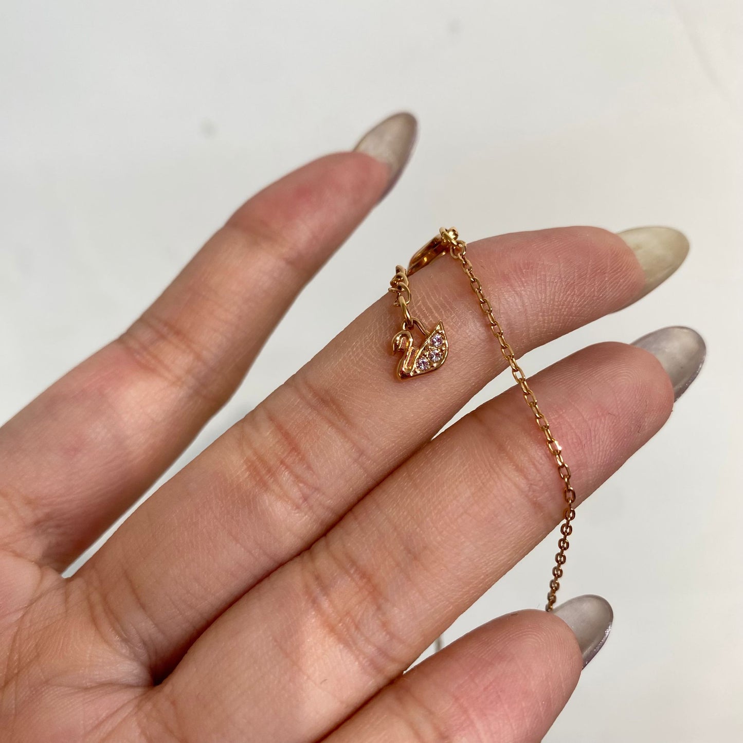 SWAROVSKI跳動鑽頸鏈