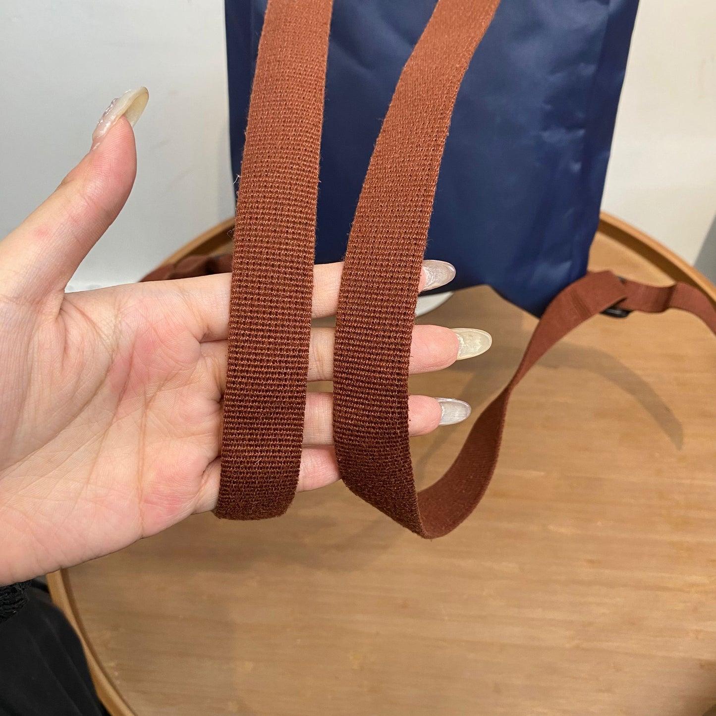 LONGCHAMP 深藍背囊