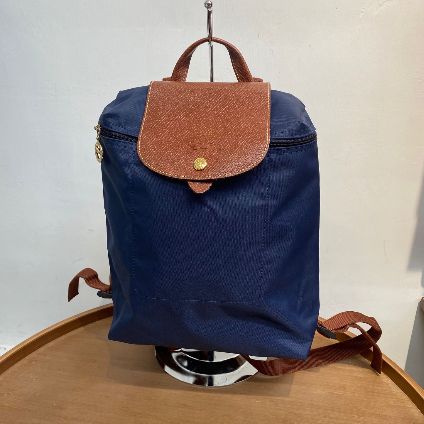 LONGCHAMP 深藍背囊