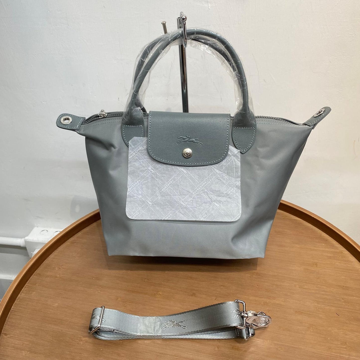 LONGCHAMP TOTE S 灰