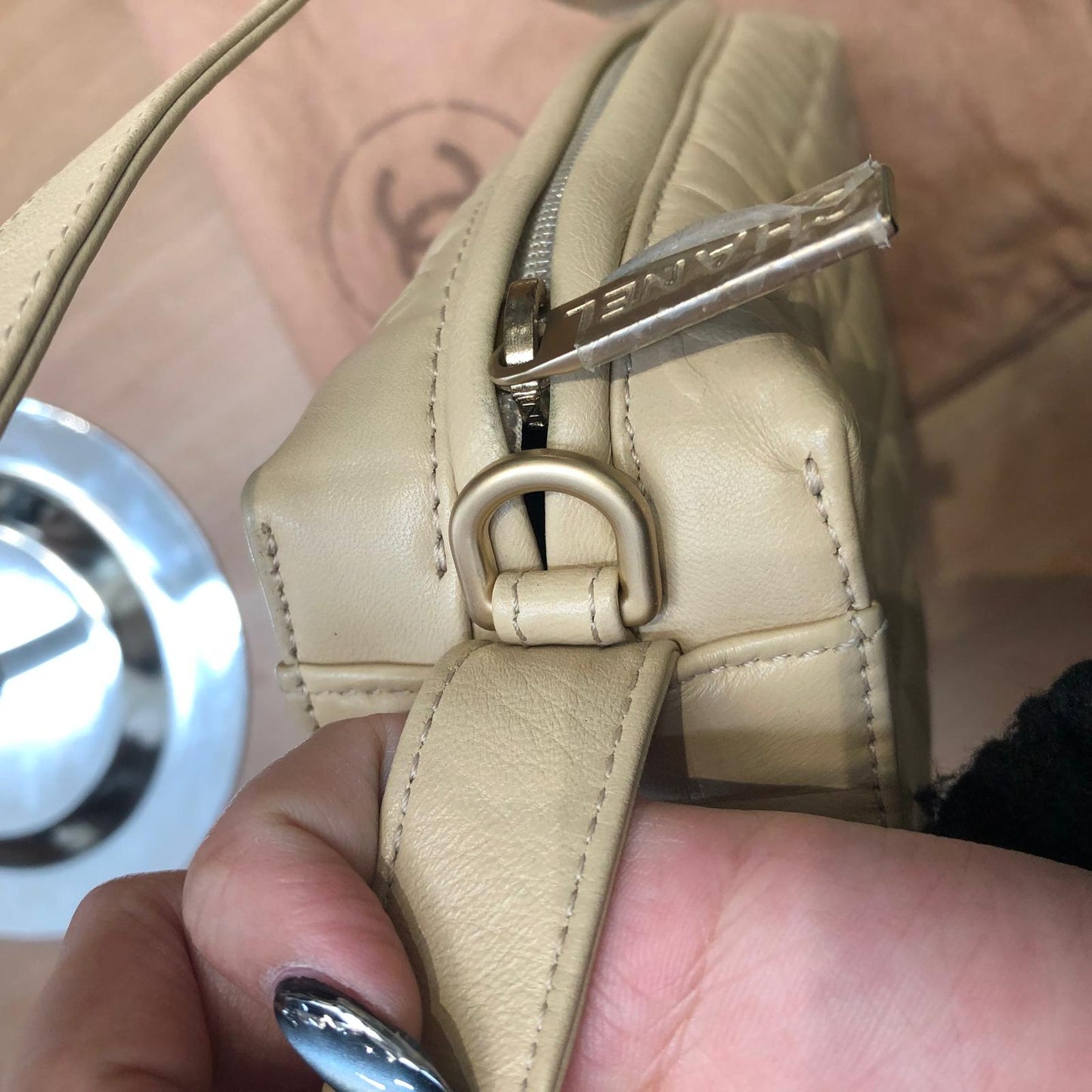 Chanel腋下包 有塵袋有貼