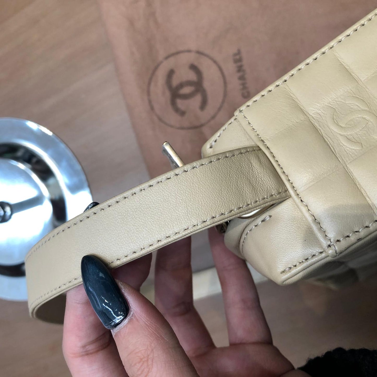 Chanel腋下包 有塵袋有貼
