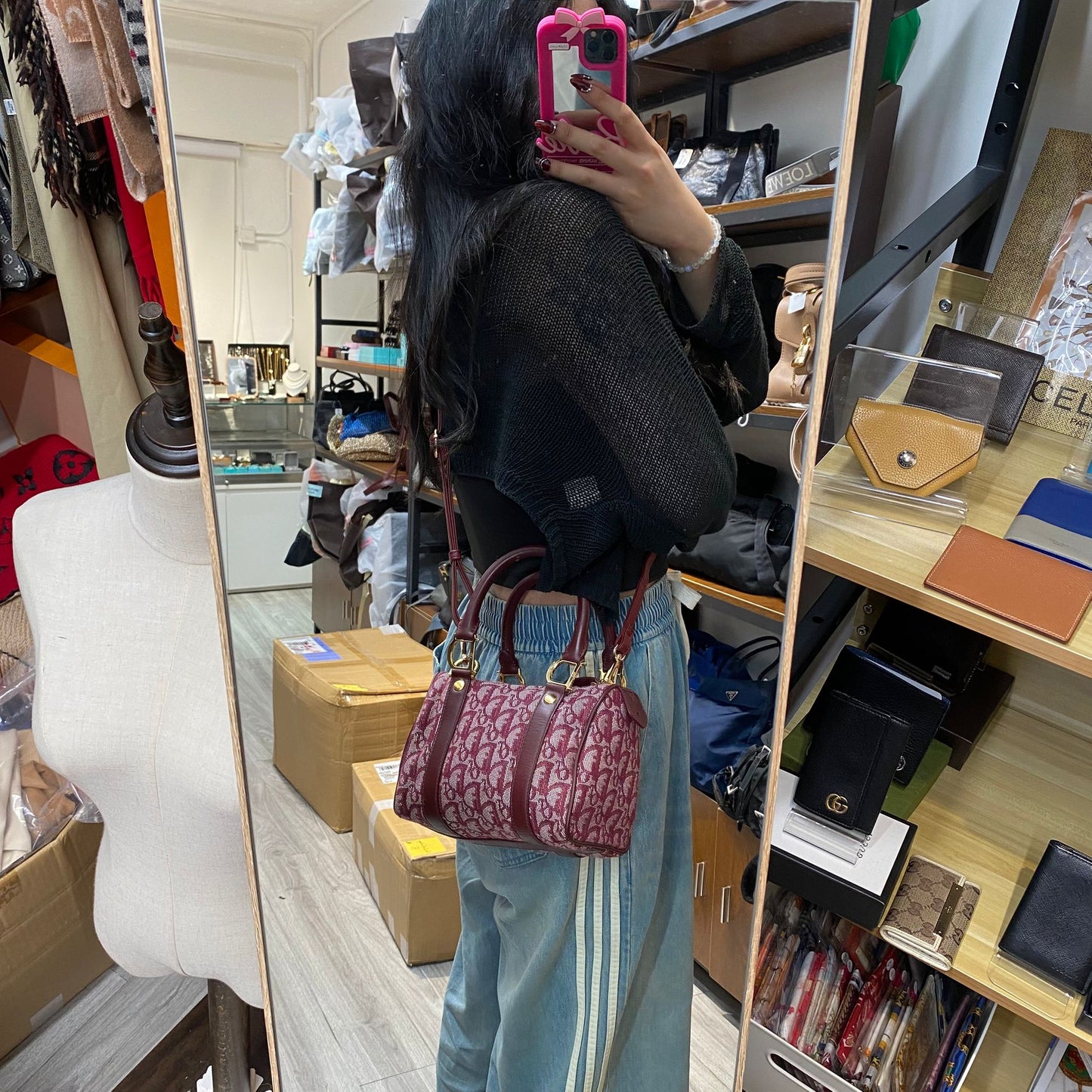 DIOR Mini Boston