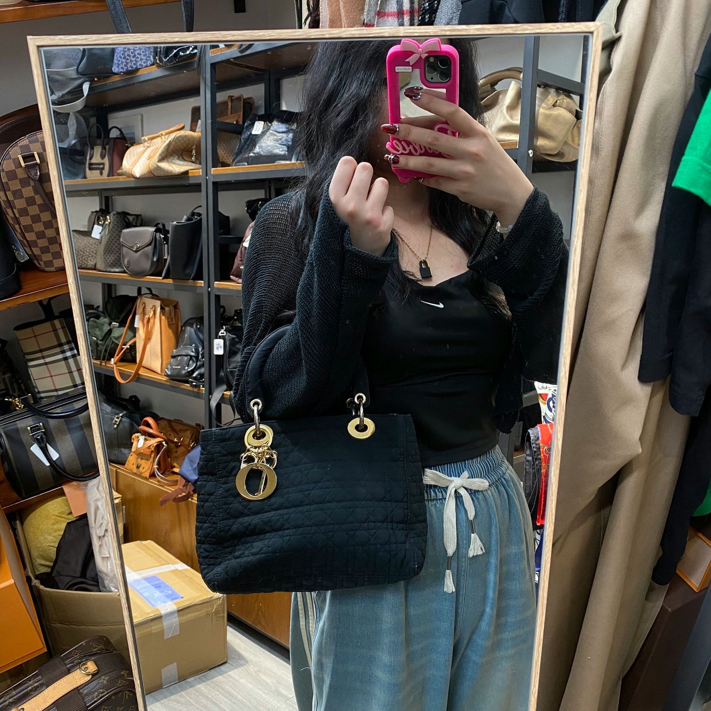Lady Dior 手挽袋