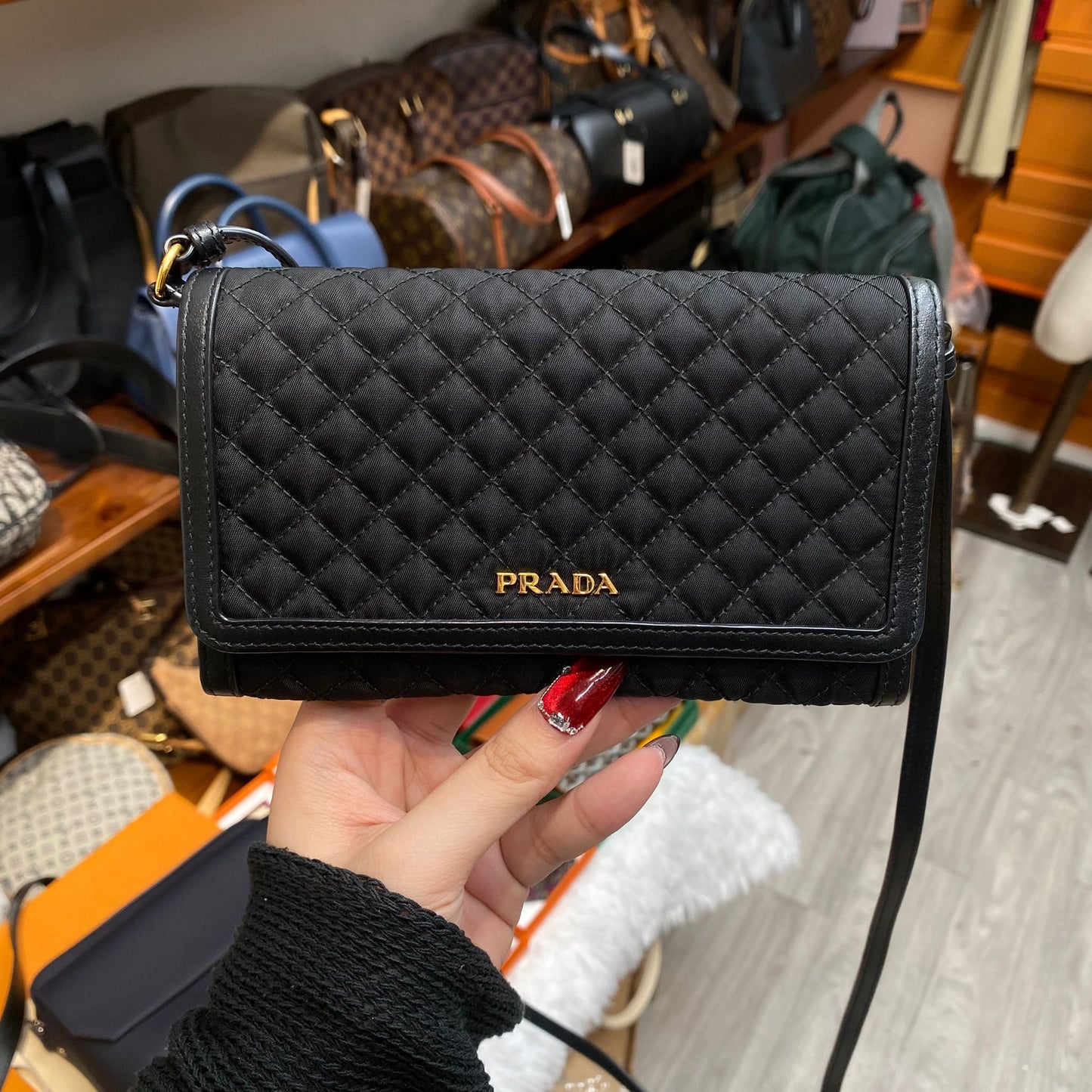 Prada WOC 有盒