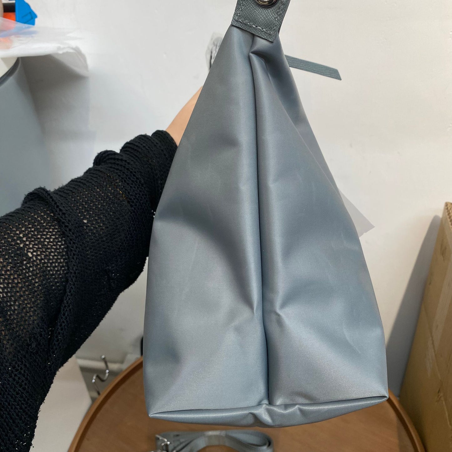 LONGCHAMP TOTE M 灰
