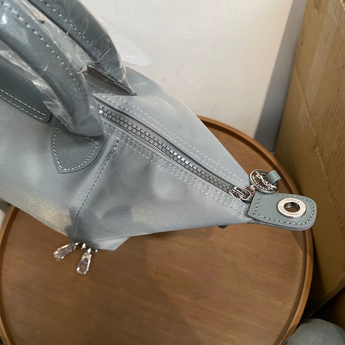 LONGCHAMP TOTE M 灰