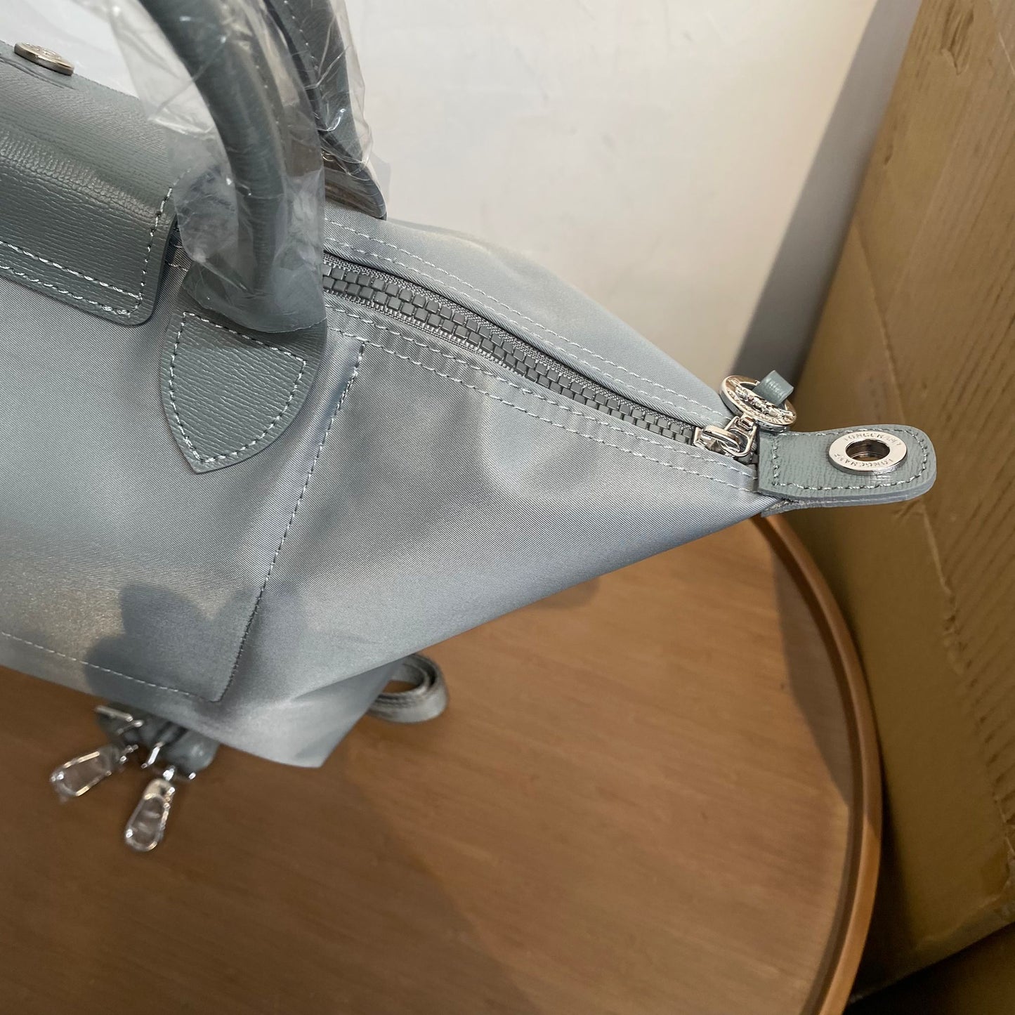 LONGCHAMP TOTE M 灰