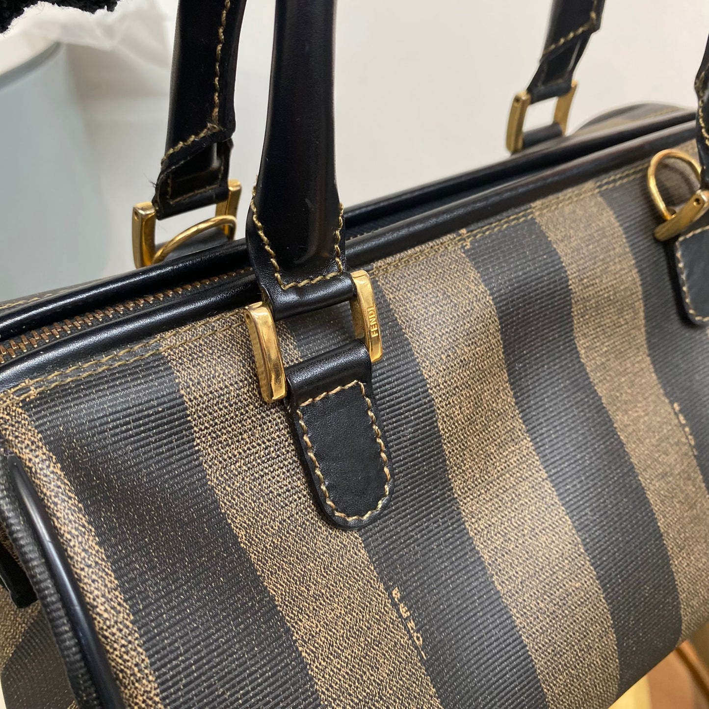Fendi Boston 有塵袋