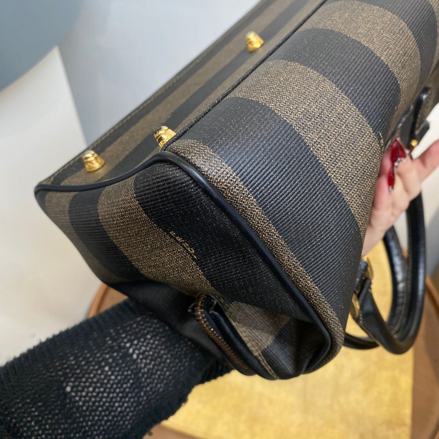 Fendi Boston 有塵袋