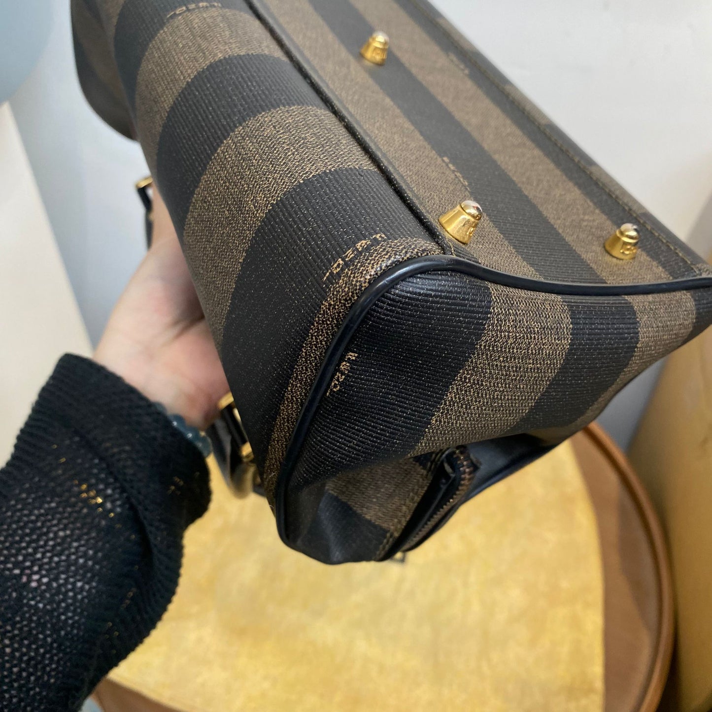 Fendi Boston 有塵袋