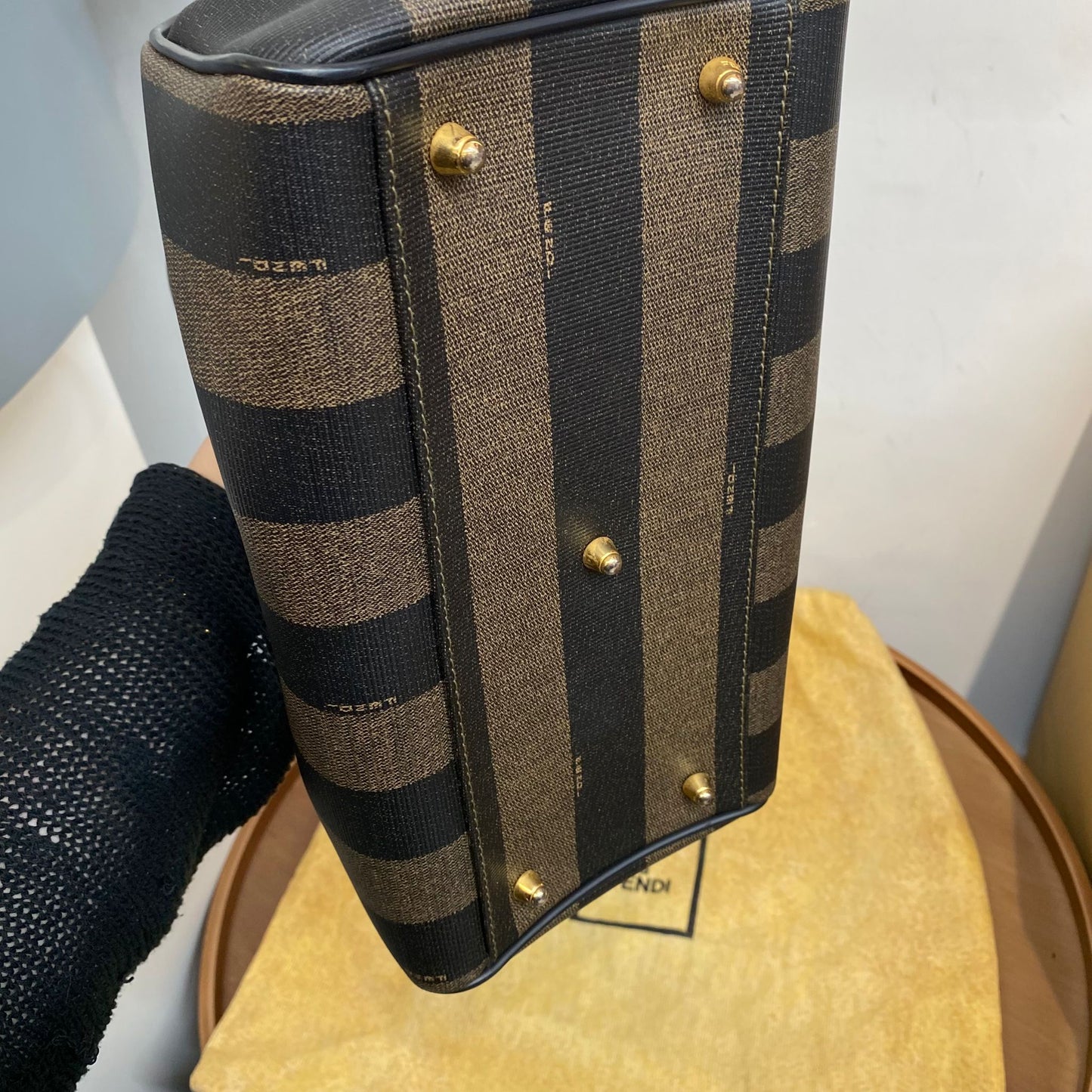 Fendi Boston 有塵袋