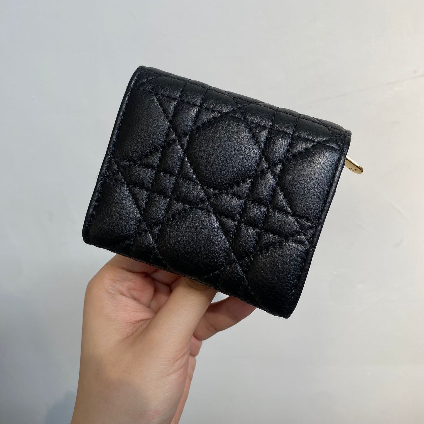 Dior Caro Hibiscus 銀包 有盒有塵袋