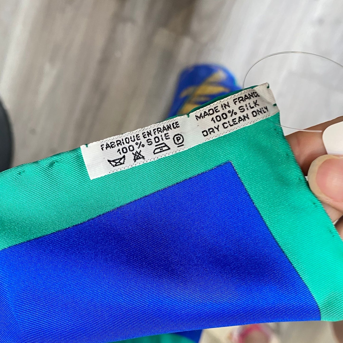 Hermes 100%真絲大絲巾 有tag