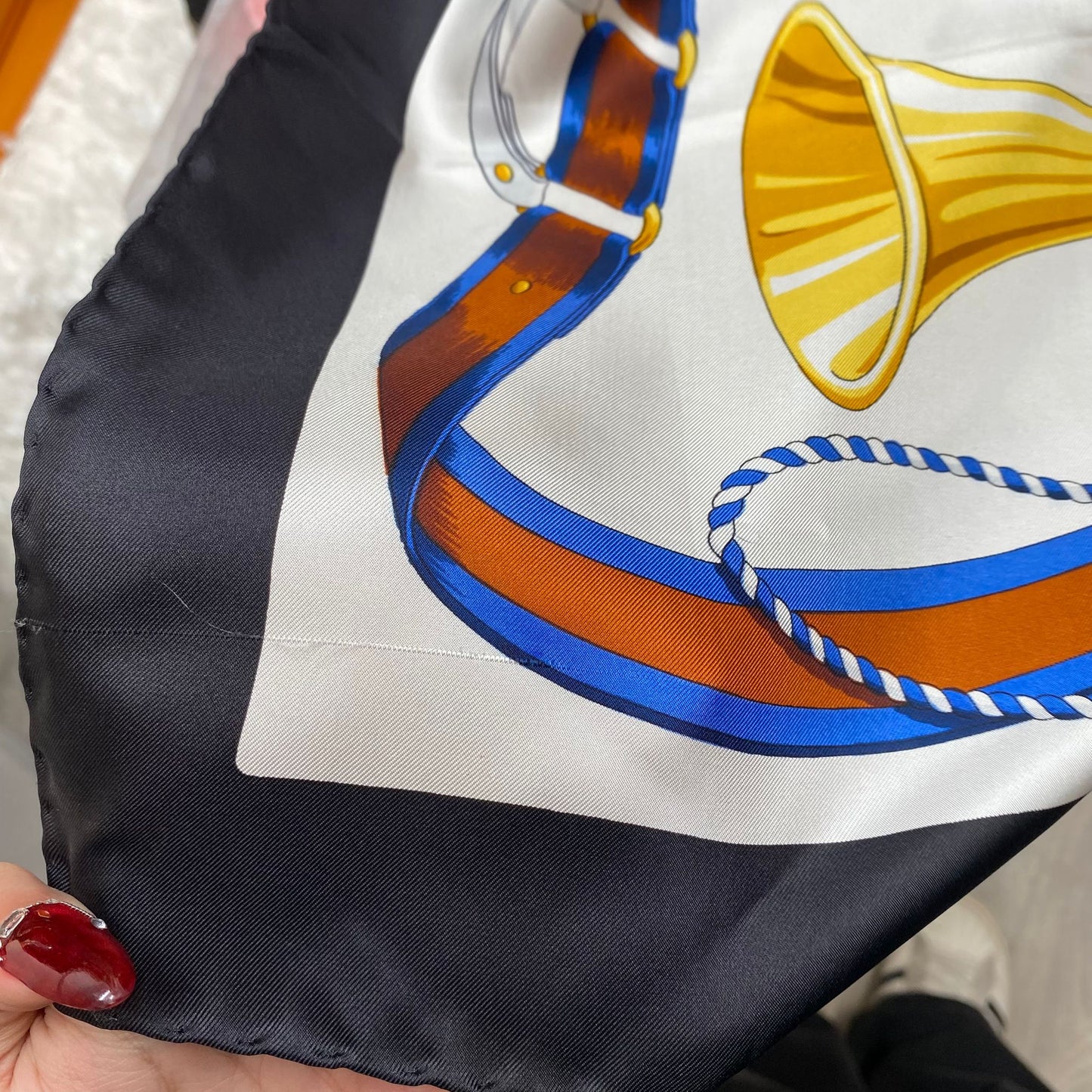 Celine 100%真絲大絲巾 有tag