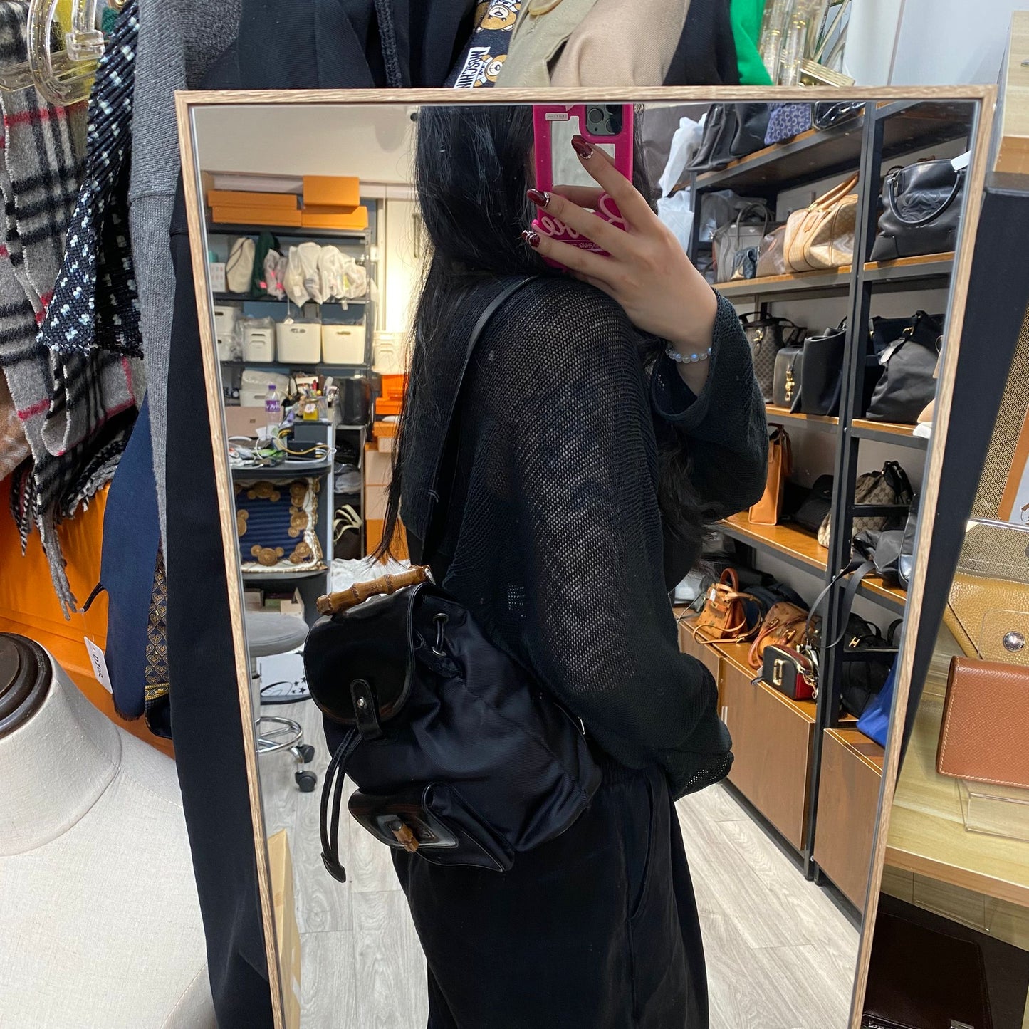 GUCCI BAMBOO 背囊