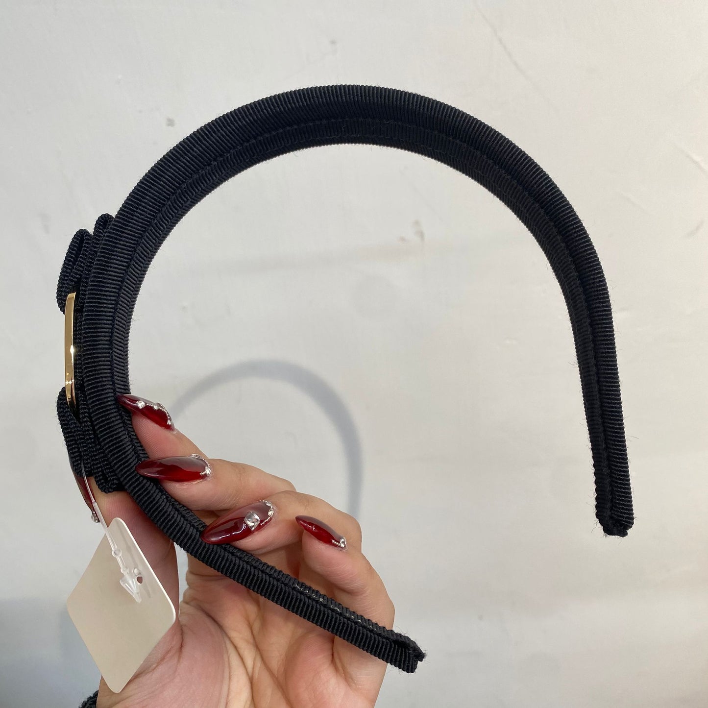 Ferragamo黑金頭箍 有盒