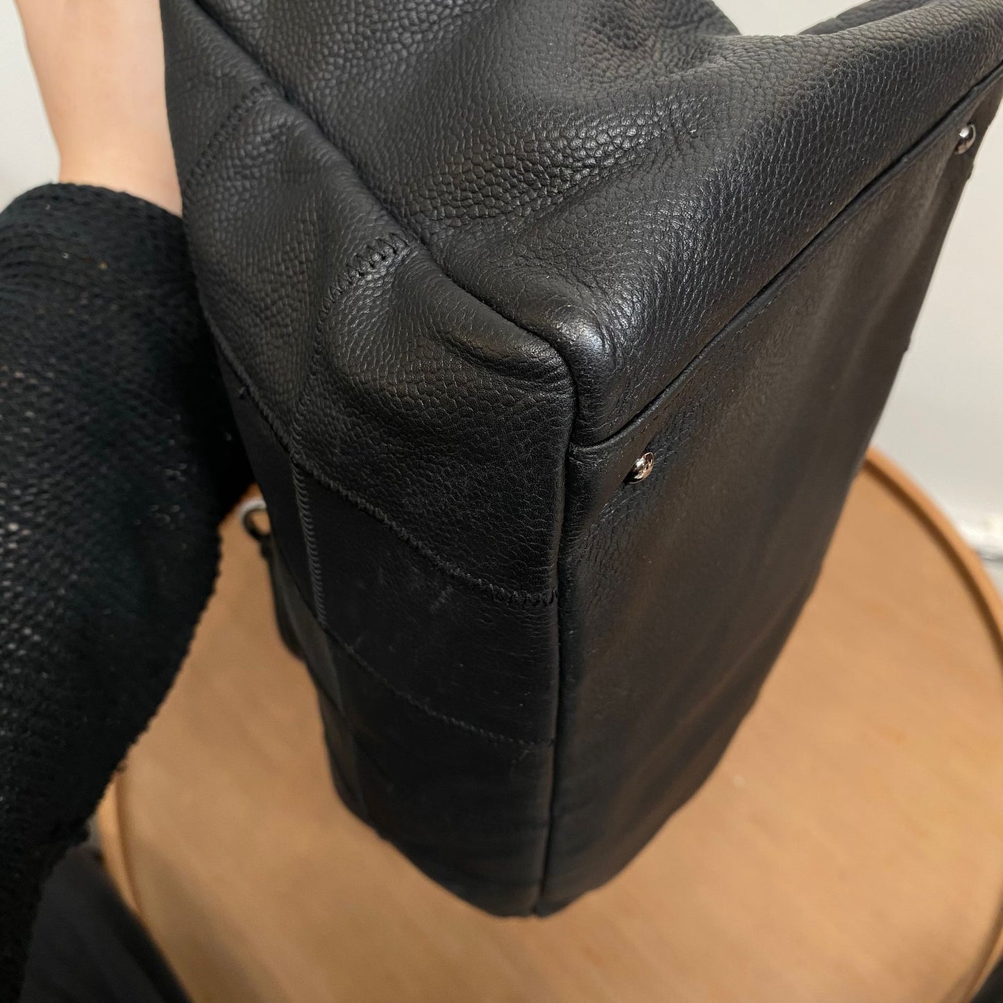 CHANEL 黑色單肩袋