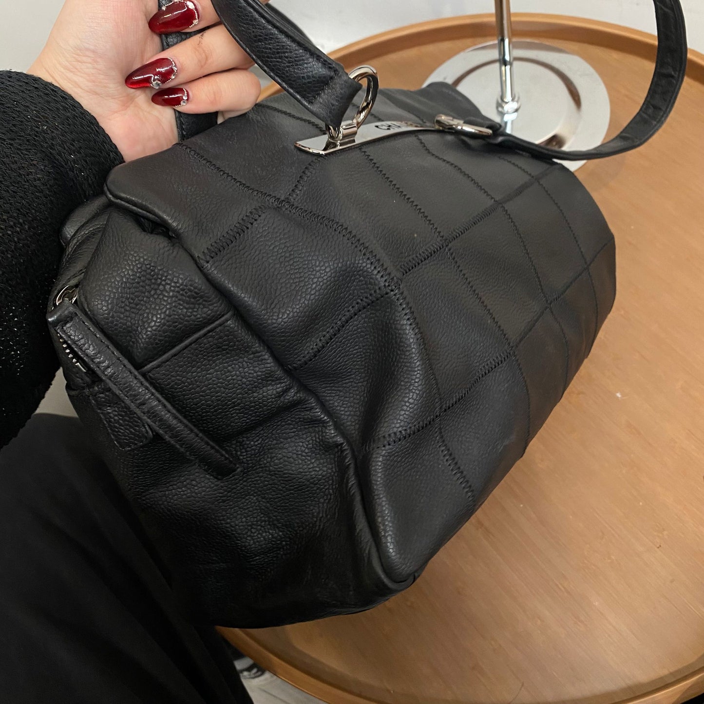 CHANEL 黑色單肩袋
