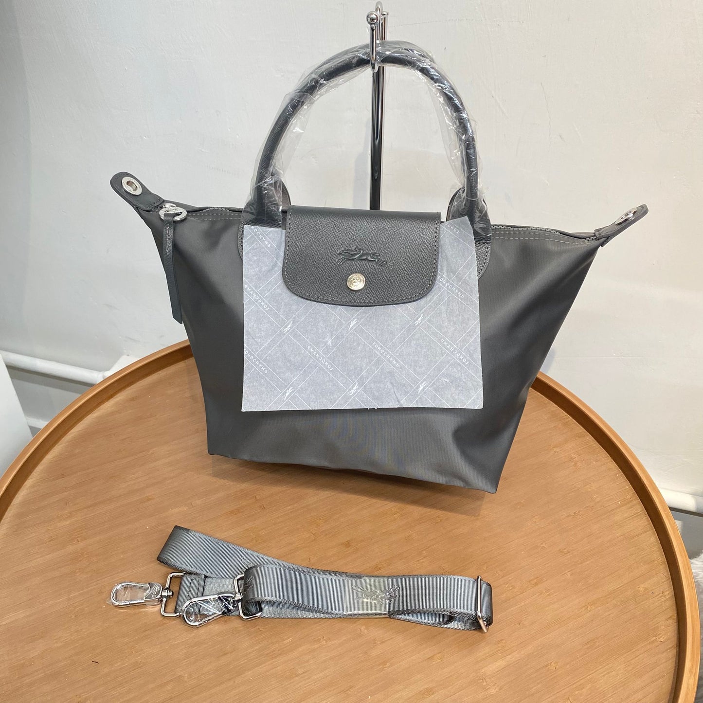 LONGCHAMP TOTE S 深灰