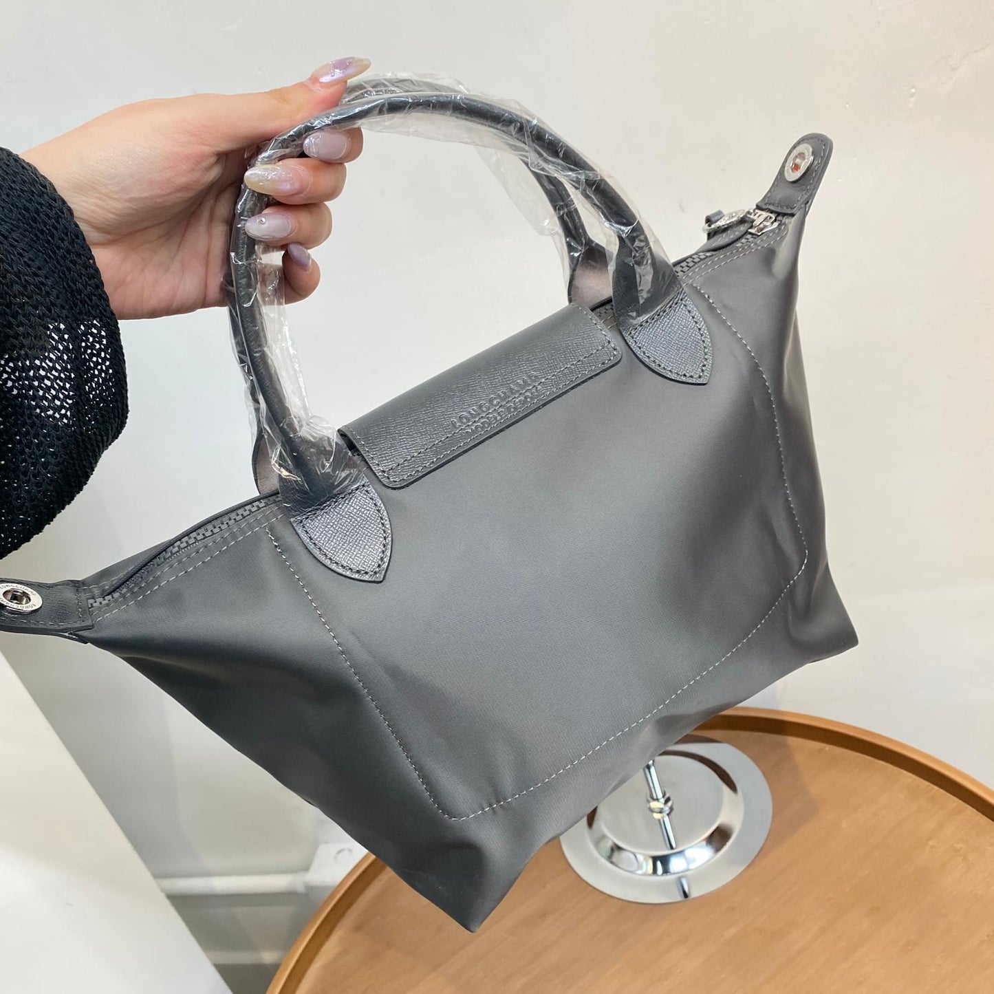 LONGCHAMP TOTE S 深灰