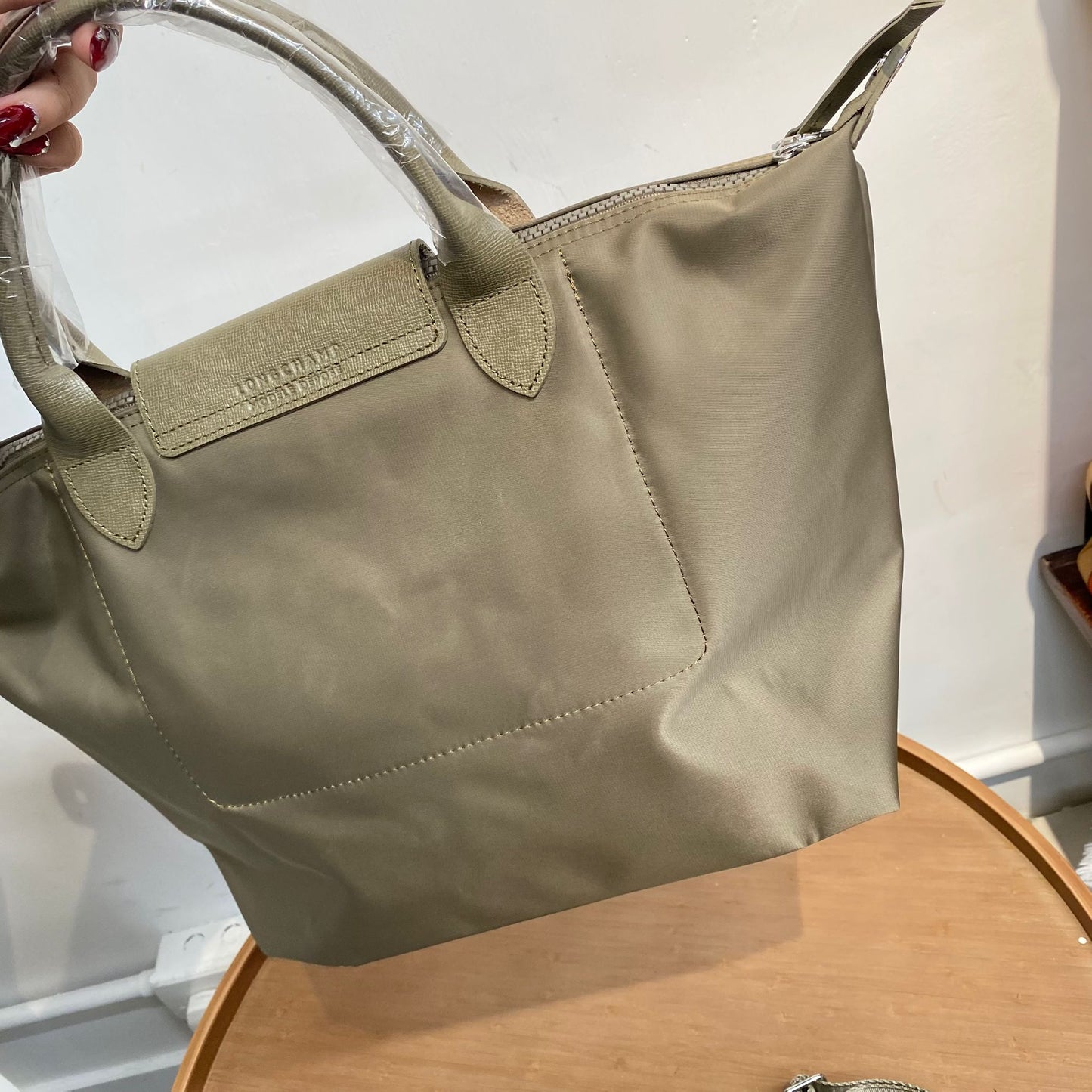 LONGCHAMP TOTE M 綠