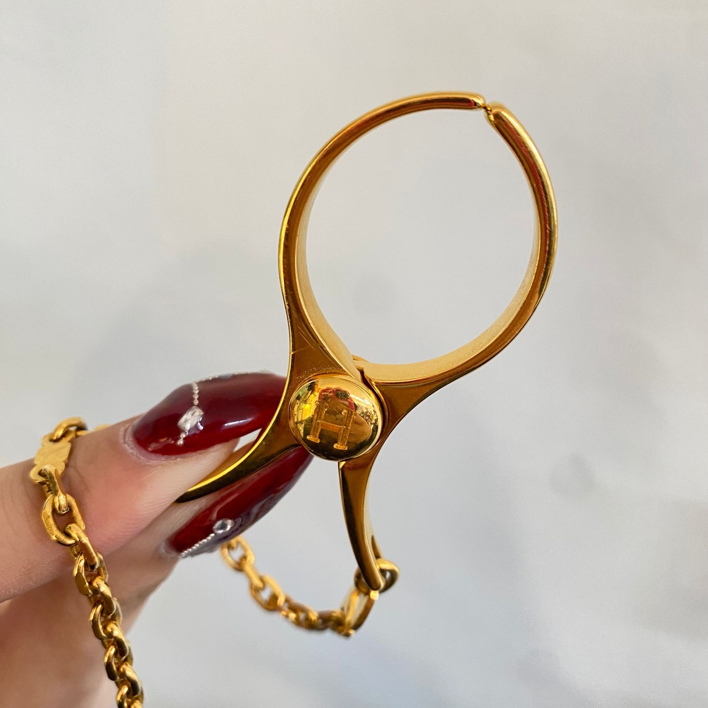 HERMES Filou Glove Clip 手套夾