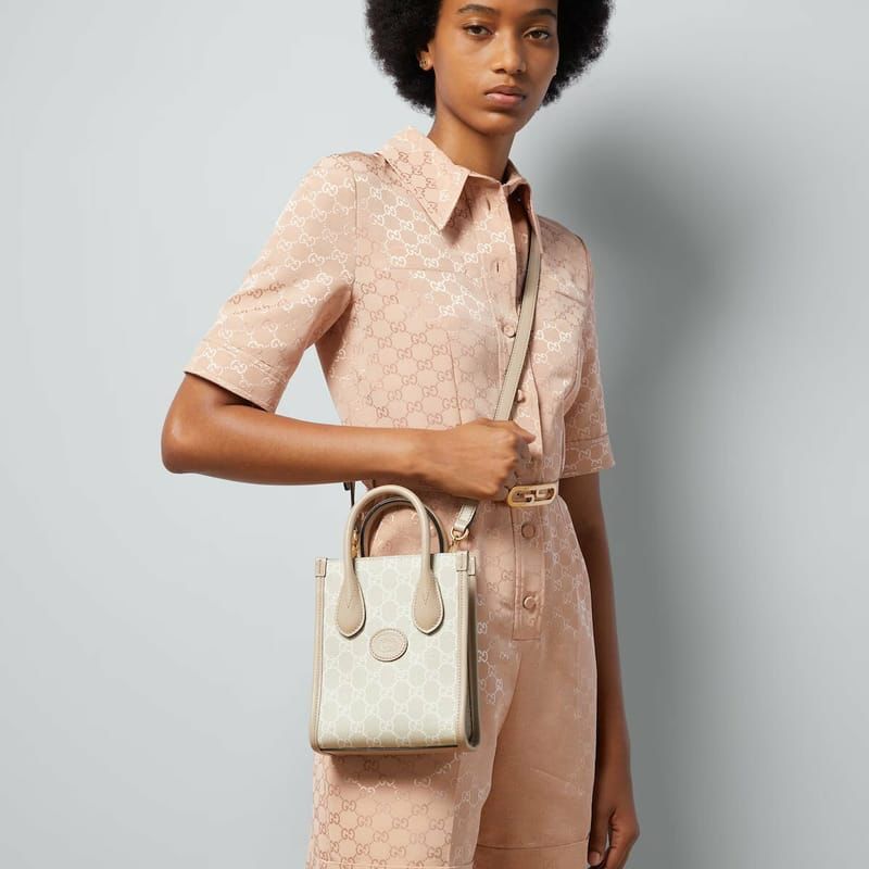 GUCCI Interlocking G Mini Tote 有塵袋