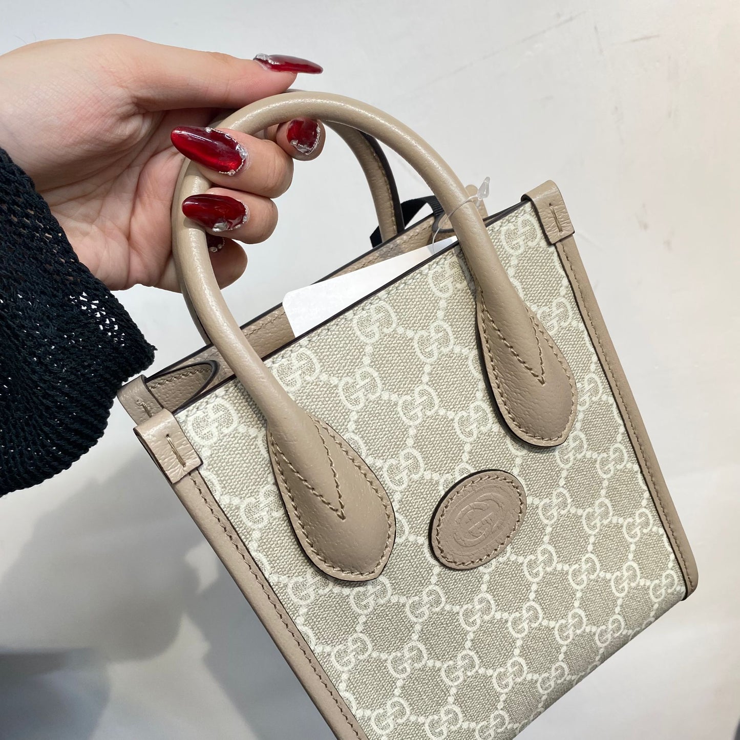 GUCCI Interlocking G Mini Tote 有塵袋