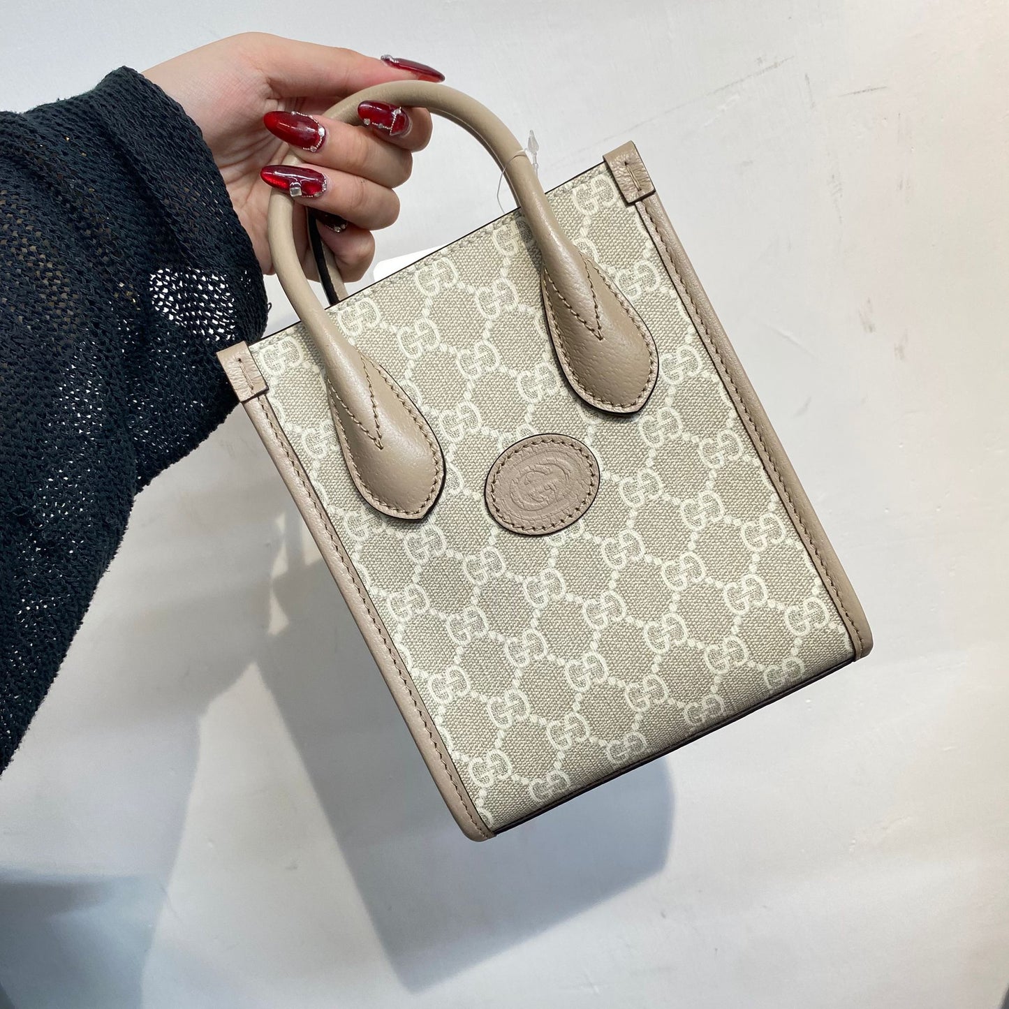GUCCI Interlocking G Mini Tote 有塵袋