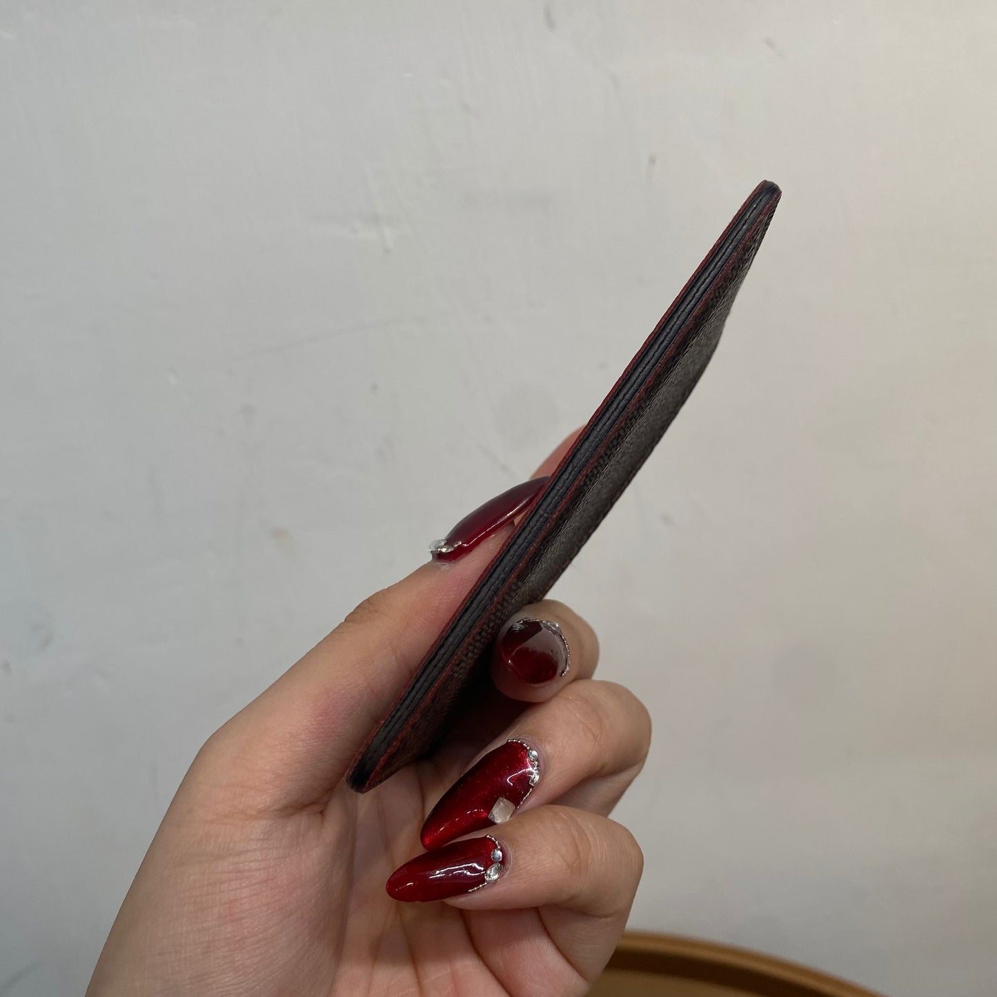 LV棋盤卡片套 有盒