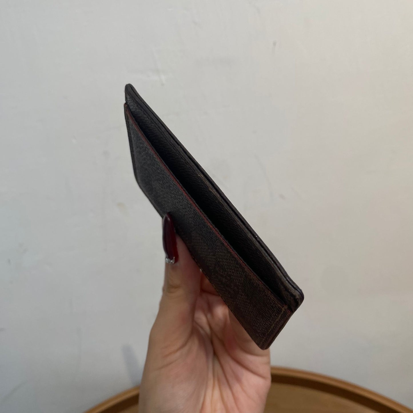 LV棋盤卡片套 有盒